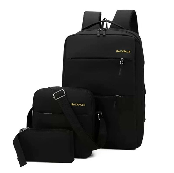 Three pieces backpack