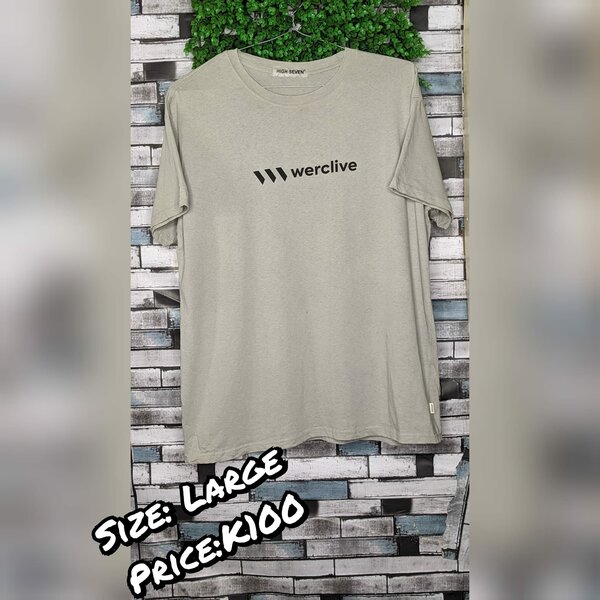 A T-shirt with an inscription