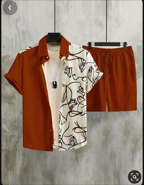 Ensemble Chemise et Short Homme