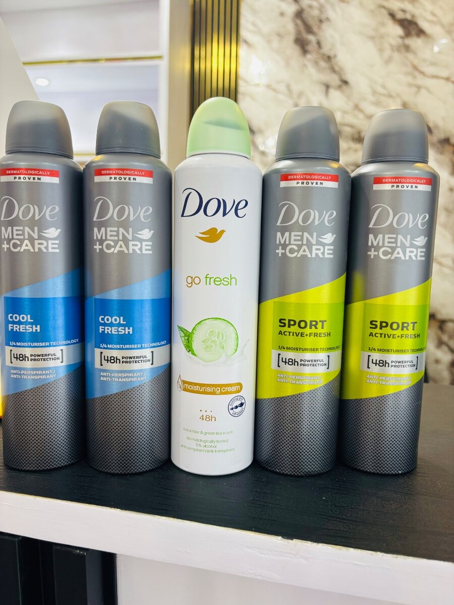 Deodorant spray