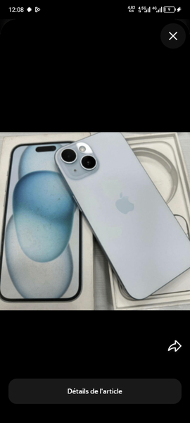 iPhone dernier modèle argent
