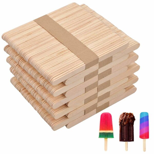 Bâtonnets en bois pour glace
