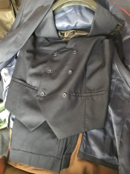 Mens three piece suit