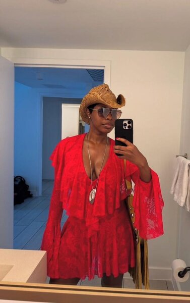 Robe bohème avec volants