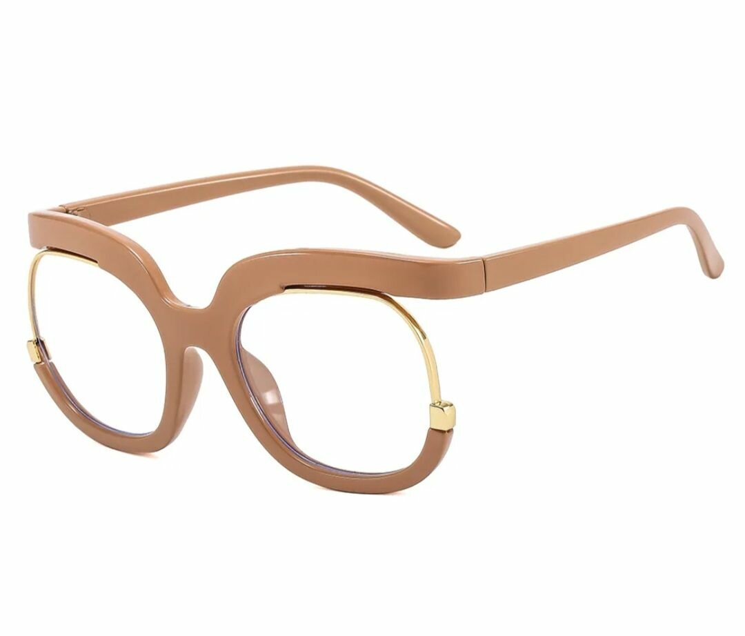 Lunettes de vue oversized audacieuses