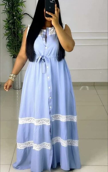robe bleue