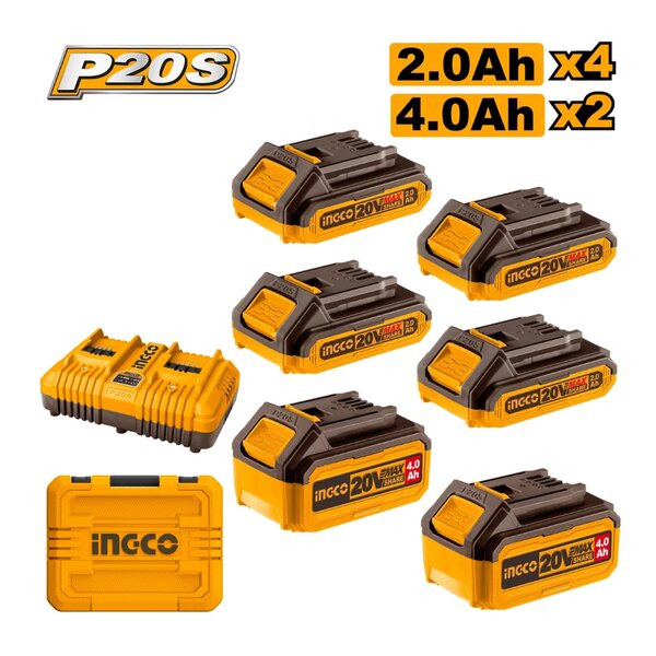Kit de batteries INGCO 20V