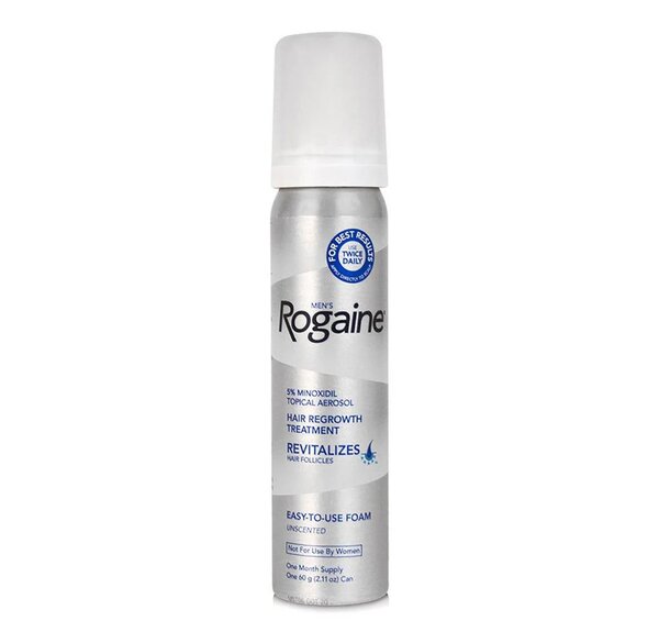 Rogaine minoxidil foam