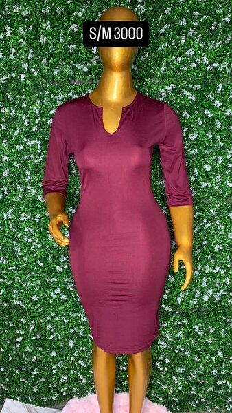 Robe pour femme belle et élégante rouge