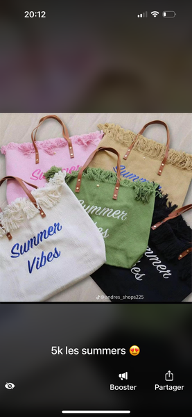 Sacs à main "Summer Vibes"