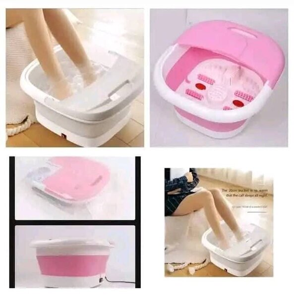 Bain de pieds électronique pliable