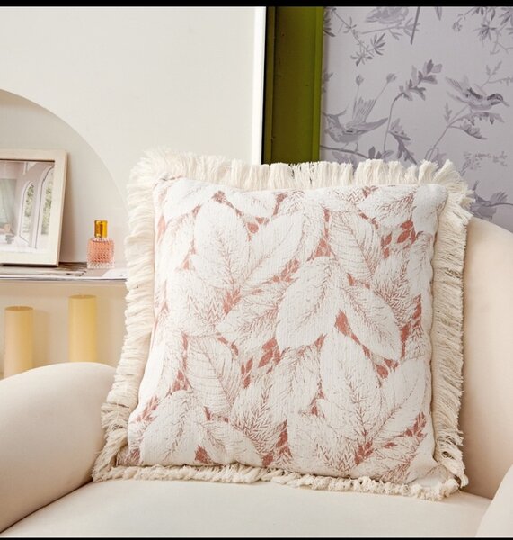 Coussin Boho à Franges