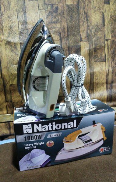 National Dry iron energy efficient and unique design iron