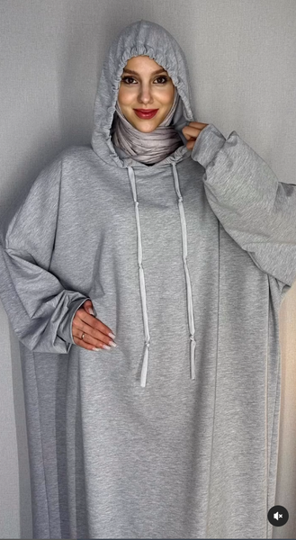 Худи платье *«SHAMS»* 🌞 с капюшоном