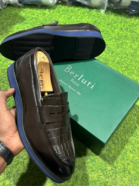 Chaussures homme en cuir luxe