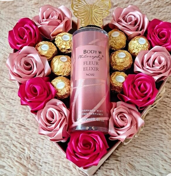 Coffret Cadeau Parfum et Chocolats