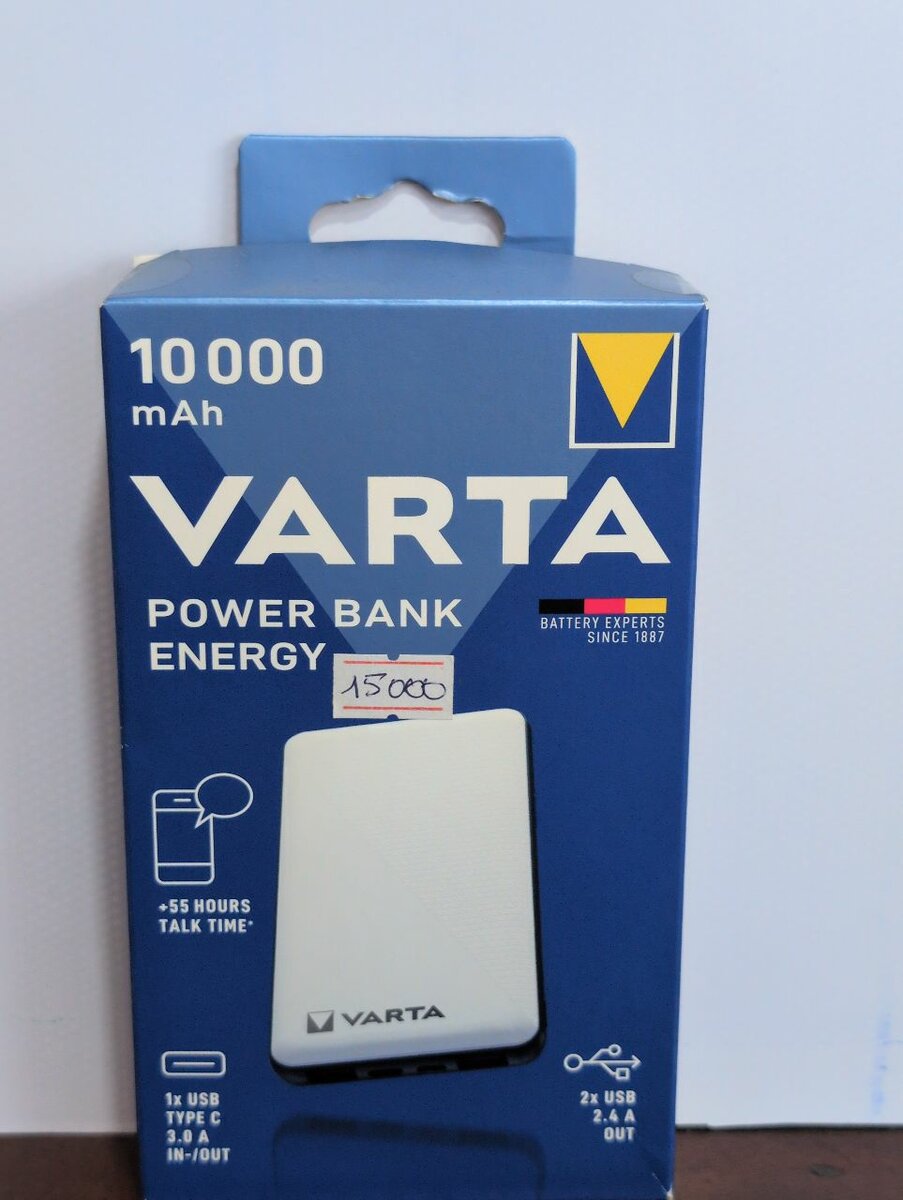 Varta Power Bank 10000 mAh