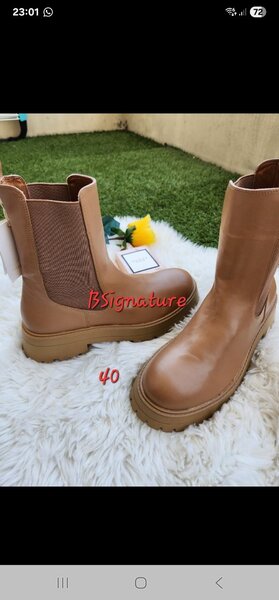 Bottes Chelsea Chunky Femme