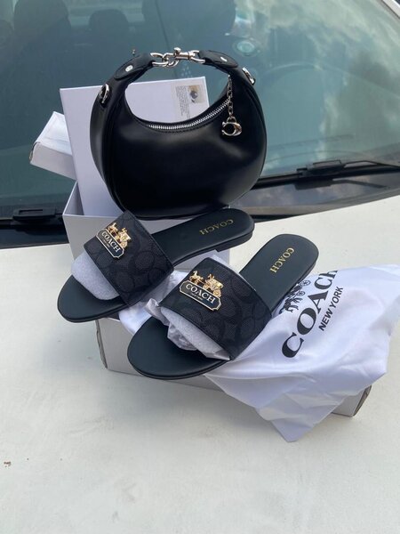 Sandales COACH Noir pour Femme