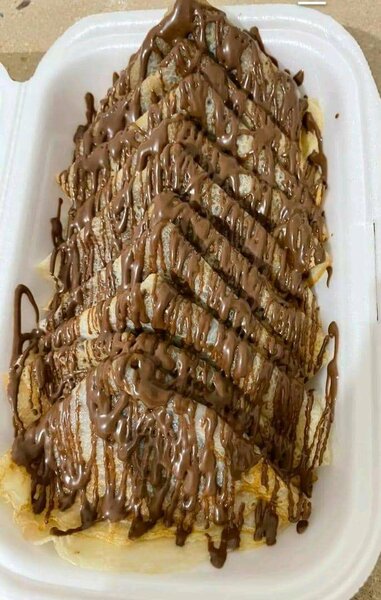 Délicieuses crêpes au chocolat