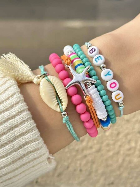 Bracelets multicolores bohèmes