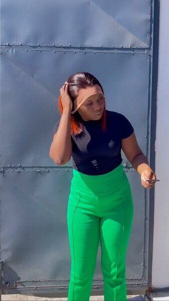 Beautiful and elegant women's wig