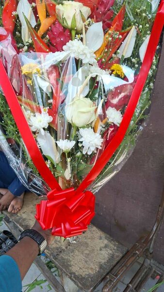 Bouquet de fleurs exotiques