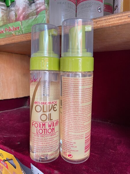 Lotion coiffante à l'huile d'olive