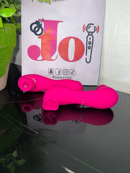 2in1 suck & licker vibrator