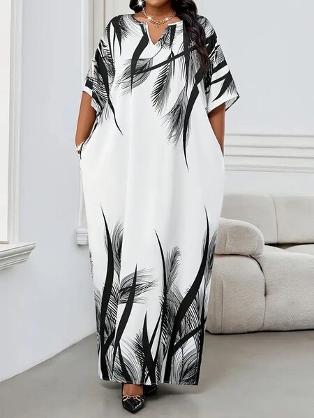Robe Caftan Imprimé