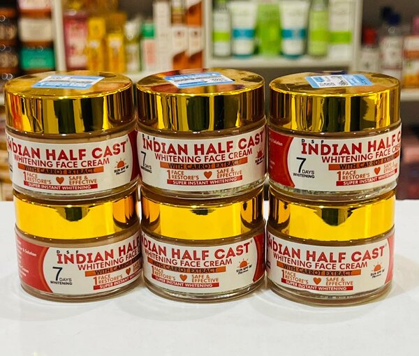Indian Halfcast whitening face cream