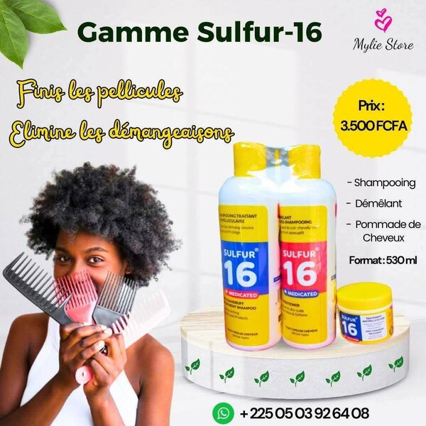 Traitement Antipelliculaire Sulfur-16