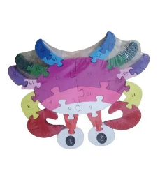 e-gen Engaging Early Educational Wooden 3D Puzzles for Kids: Inspire Learning & Creativity