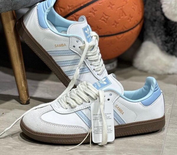 Chaussures Adidas Samba Blanc