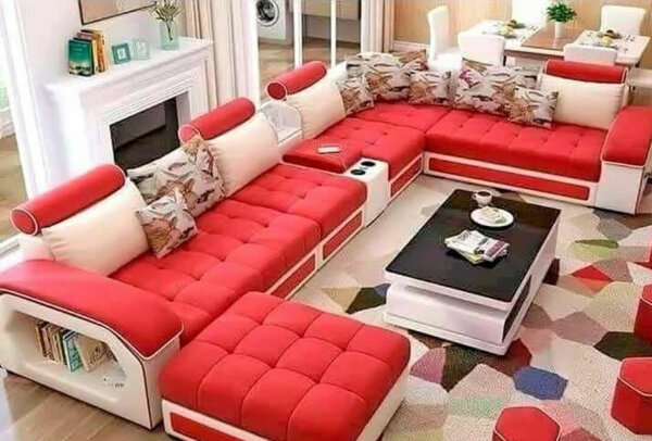 Canapé d'angle moderne