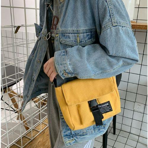 Sac Bandoulière Jaune - Compact et Élégant