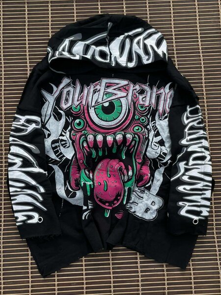 Sweat à capuche graphique