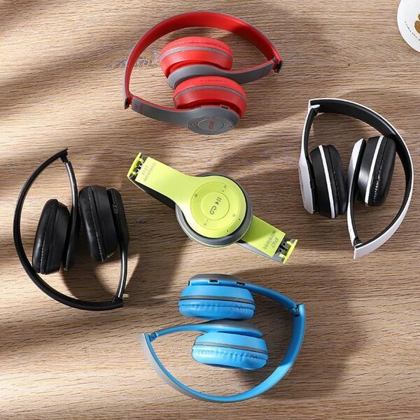 P47 Wireless Bluetooth Foldable Headset With Microphone FOR