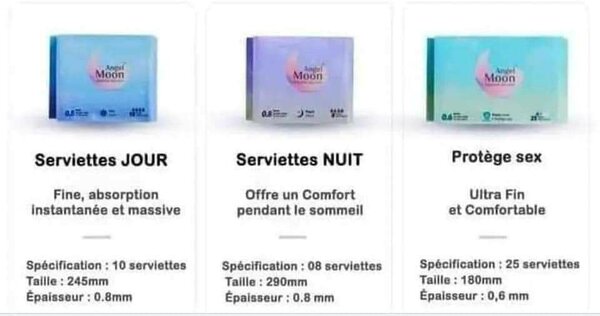 ANGEL MOON OU NJ, MON GYNÉCO PORTATIFS