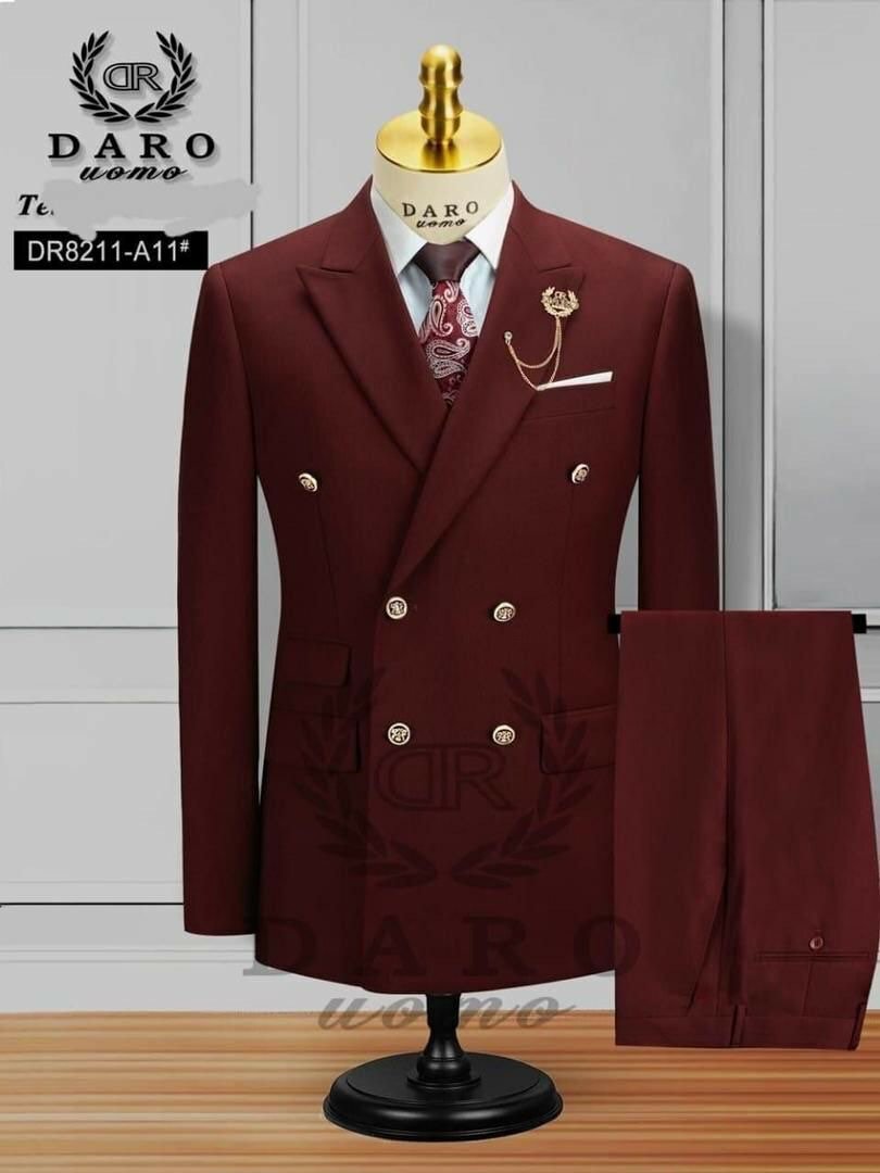 DARO DOUBLE BREASTED SUIT AVAILABLE IN 46/30 48/32 50/34 52/
