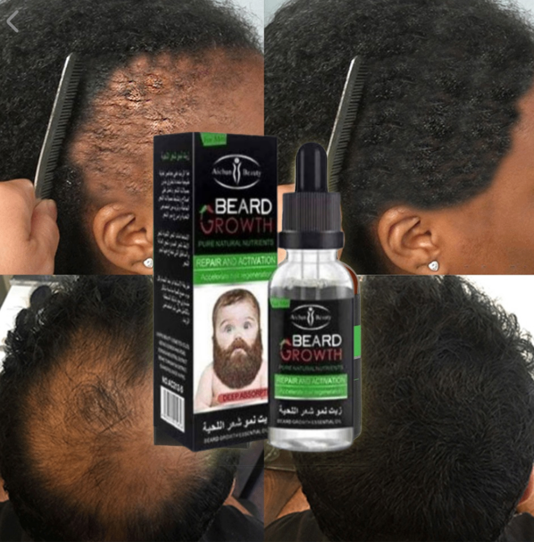 Huile Barbe & Cheveux  Repouse