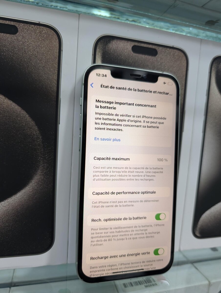 iPhone 12 Simple 64G Quasi Neuf Vert