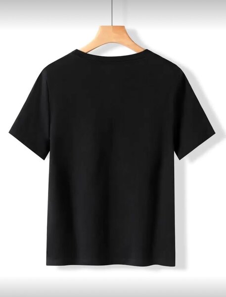 T-shirt noir classique
