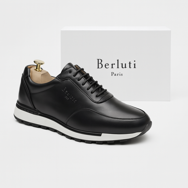 Sneakers de luxe en cuir Berluti