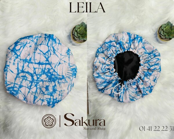 Bonnet de nuit réversible