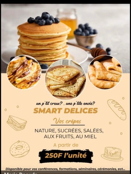 Crêpes délicieuses