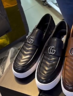 Gucci men's slip-ons