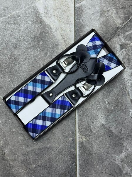 Elegant Men's Suspenders Set