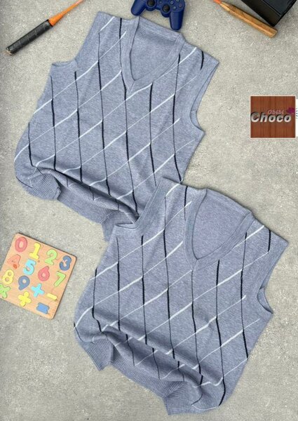 Gilets enfant tricotés élégants