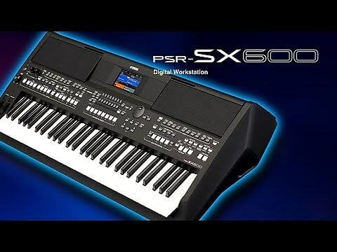 PIANO YAMAHA PSR -sx600+SUPPORT